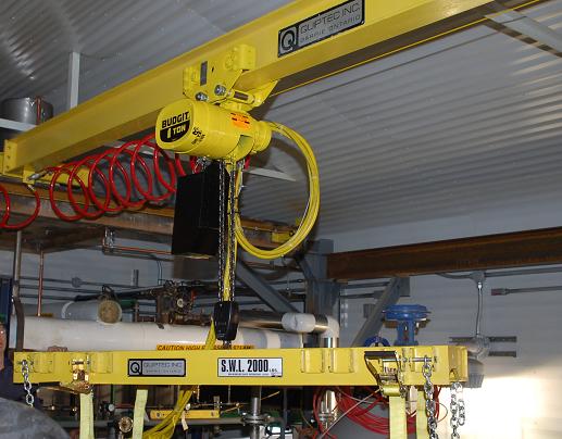 custom pneumatic crane